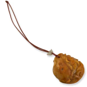 RED JADEITE CARVED CHARM JADE STATUARY UPC #377264